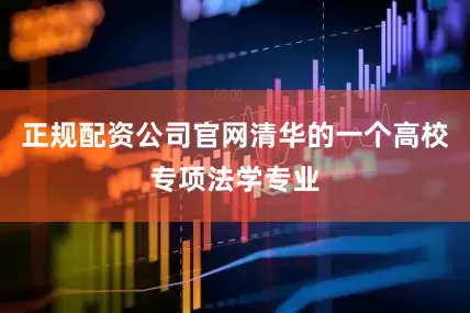 正规配资公司官网清华的一个高校专项法学专业